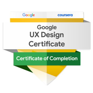 Google UX Design badge